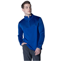 Levelwear Menâ€™s Patrol Quarter Zip, Royal Blue