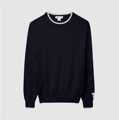 Tilley Men's ColourBlock Crew, Navy
