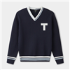 Tilley Men's VNeck Sweater, Navy