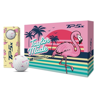 TP5x pix Flamingo Golf Balls - Limited Edition