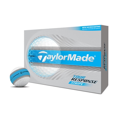 TaylorMade Tour Response Stripe Golf Balls 2026, Blue