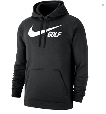 Nike Men's Club Fleece Hoodie, Black