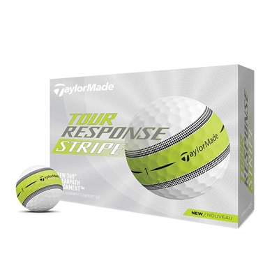 TaylorMade Tour Response Stripe Golf Balls, Striped Ball