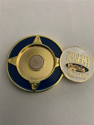 Lake Joseph Golf Club - 1.5" Golf Medallion with Removable Ball Marker