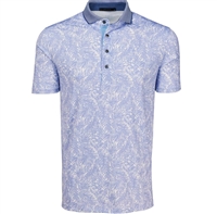 Greyson Island Hut Golf Polo, Jellyfish Grey