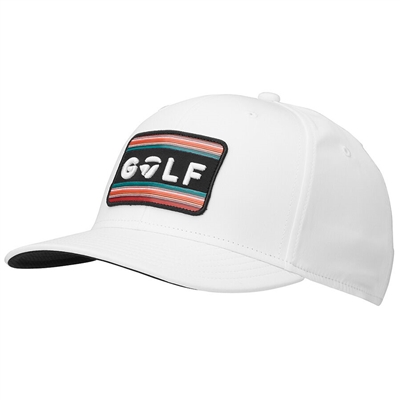 TaylorMade Sunset Patch Hat, White