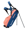 TaylorMade FlexTech Stand Golf Bag, Coral/Navy (with Club Logo)