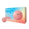 TaylorMade Kalea Custom Logo Golf Balls - Peach