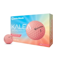 TaylorMade Kalea Custom Logo Golf Balls - Peach