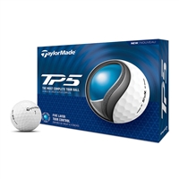 NEW! TaylorMade TP5 Golf Balls - White
