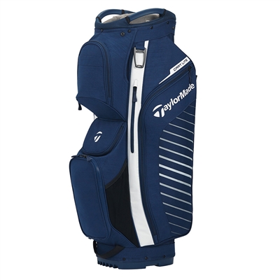 TaylorMade Cart Lite Bag, Navy/Flag/White