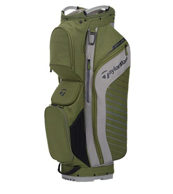 TaylorMade Cart Lite Bag, Green/Gray