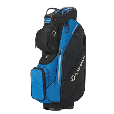 TaylorMade 2022 Supreme Cart Bag, Black/Blue