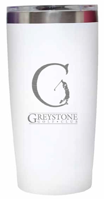 Greystone Namaka 20oz (501ML) Coffee Tumbler, White