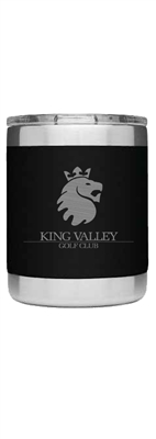 King Valley Namaka 10oz (284ML) Low Ball, Black