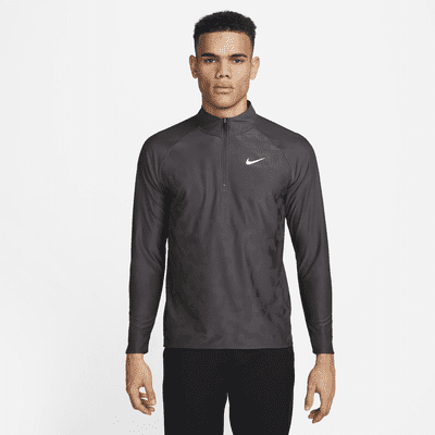 Nike Menâ€™s Dri-Fit ADV Tour Â½ Zip Top, Black