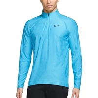 Nike Menâ€™s Dri-Fit ADV Tour Â½ Zip Top, Blue