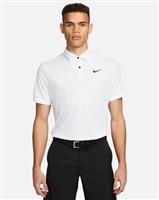 Nike Men's Dri-FIT Tour Polo, White/Black - Medium