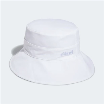 Adidas Womenâ€™s Reversible Ponytail Sun Bucket Hat, White