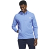 Adidas Menâ€™s Ripstop Quarter-Zip Hoodie, Light Blue