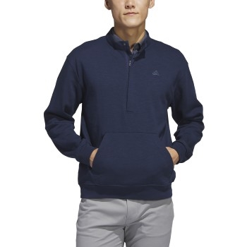 Adidas Menâ€™s Go-To 1/2 Zip Pullover, Navy