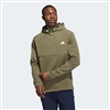 Adidas Menâ€™s Textured Anorak Pullover, Olive Strata