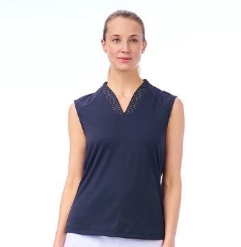 NVO Athena Mock Sleeveless, Navy