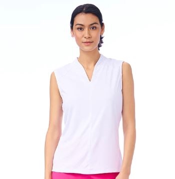 NVO Athena Mock Sleeveless, White