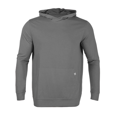 Levelwear Menâ€™s CL Logo Relay Hoodie, Grey