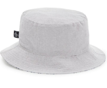 Penguin Original Reversible Bucket Hat, Bright White, L/XL