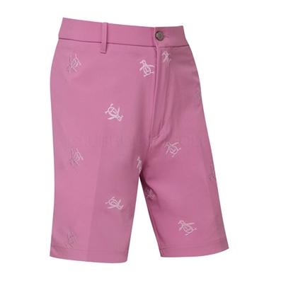 Original Penguin Space Dyed Pete Embroidered Golf Shorts, Rose Bouquet