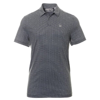 Penguin Men's Printed Polo, Caviar