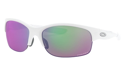 Women's Oakley Commit Square White Sports Prizm Golf Lenses