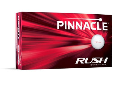 Pinnacle 2024 Rush Golf Ball 15-Pack - White