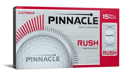Pinnacle Rush Golf Balls 15-Pack