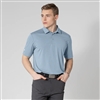 Levelwear Menâ€™s CL Logo Original Solid Polo, Overcast