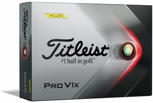 Titleist Pro V1x Yellow Golf Balls - 2022