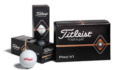 Titleist 2019 Pro V1 Half Dozen Logo Golf Balls