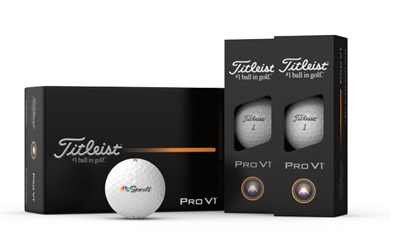 Titleist Pro V1 Half Dozen Logo Golf Balls