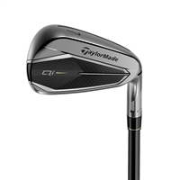 Taylormade Qi Gunmetal Irons, Steel, 7pc.