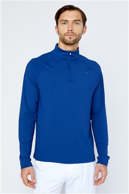 Redvanly Men's Doughty Quarter Zip, Estate Blue