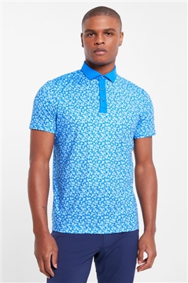 Redvanly Sutton Polo, Cobalt/Sky Blue