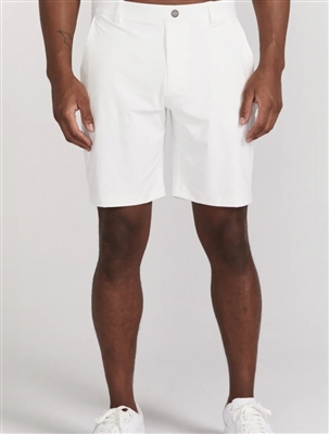 Redvanly Men's Varick Pull-On 9" Short, Bright White