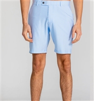 Redvanly Men's Becker Seersucker Pull-On 9" Short, Mist