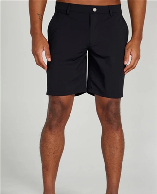 Redvanly Men's Hanover Pull-On 9" Short, Tuxedo