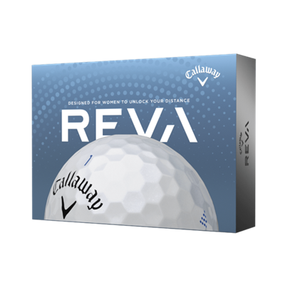 Callaway REVA Golf Balls, White