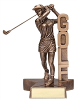 6.25â€³ Women's Golf Trophy | Billboard Series