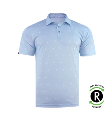 Swannies Gilligan Polo, Baby Blue