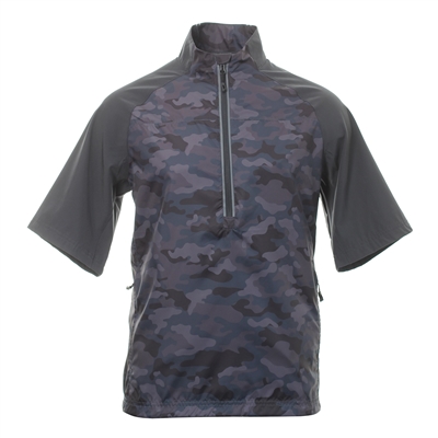 Sunice Men's Winston Wind Shirt, Charcoal Camo