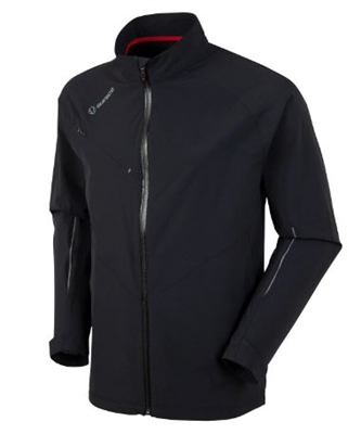 Sunice Men's Elliot Lightweight Wind Jacket, Black/Charcoal
